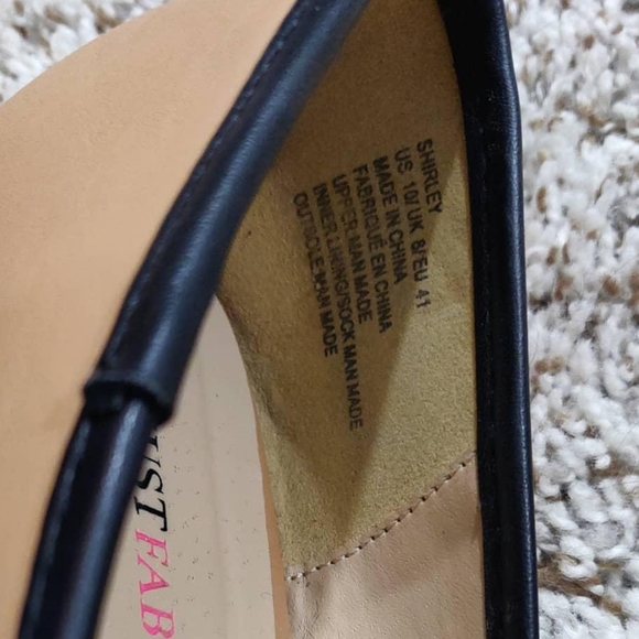 JustFab | Shirley Flats / Size: 10 - Picture 5 of 8